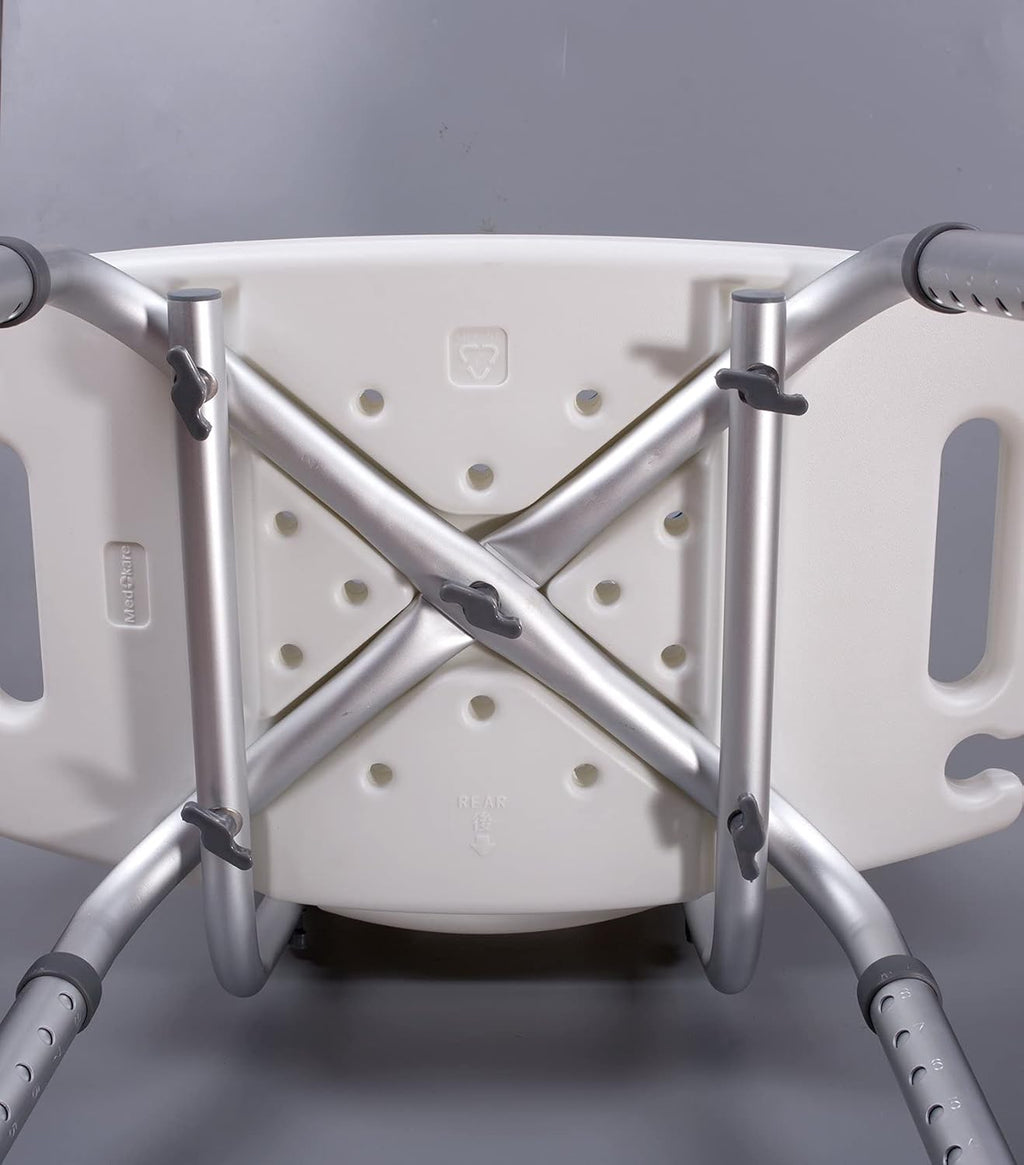 Padded Shower Chair with Back and Handles T2556