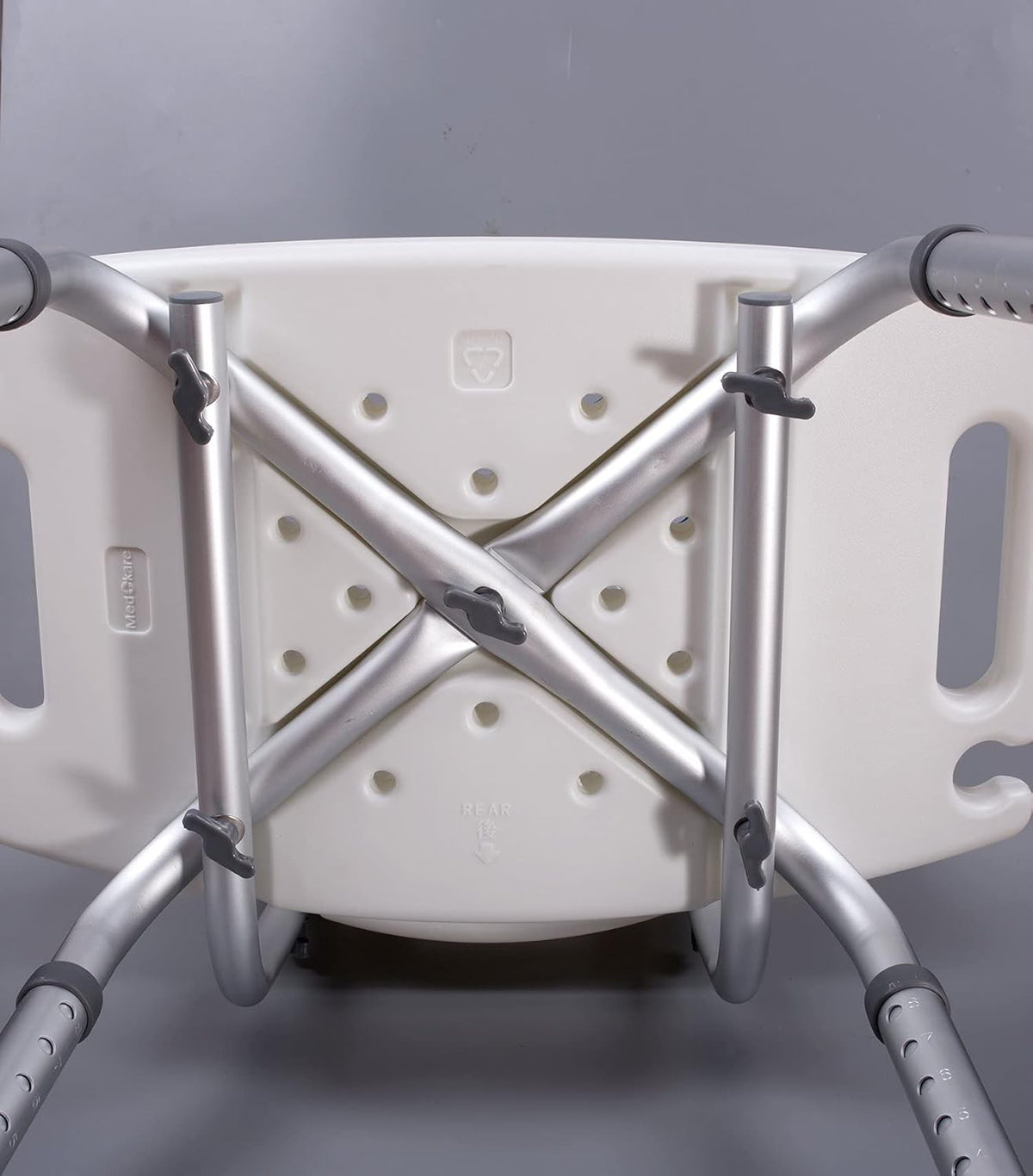 Padded Shower Chair with Back and Handles T2556