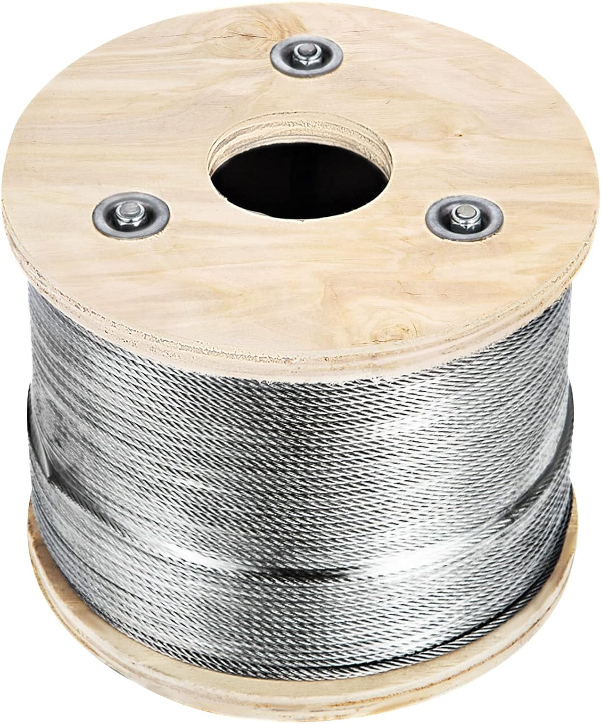 Stainless Steel Cable Railing 1/8 x 500 ft 316 Marine Grade Pack of 2 P479932