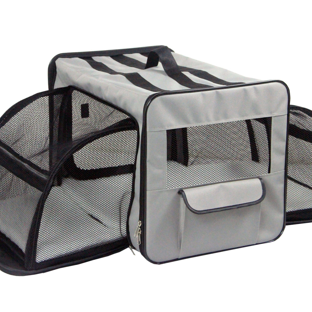 Khaki Small Folding Wire Pet Crate K13300