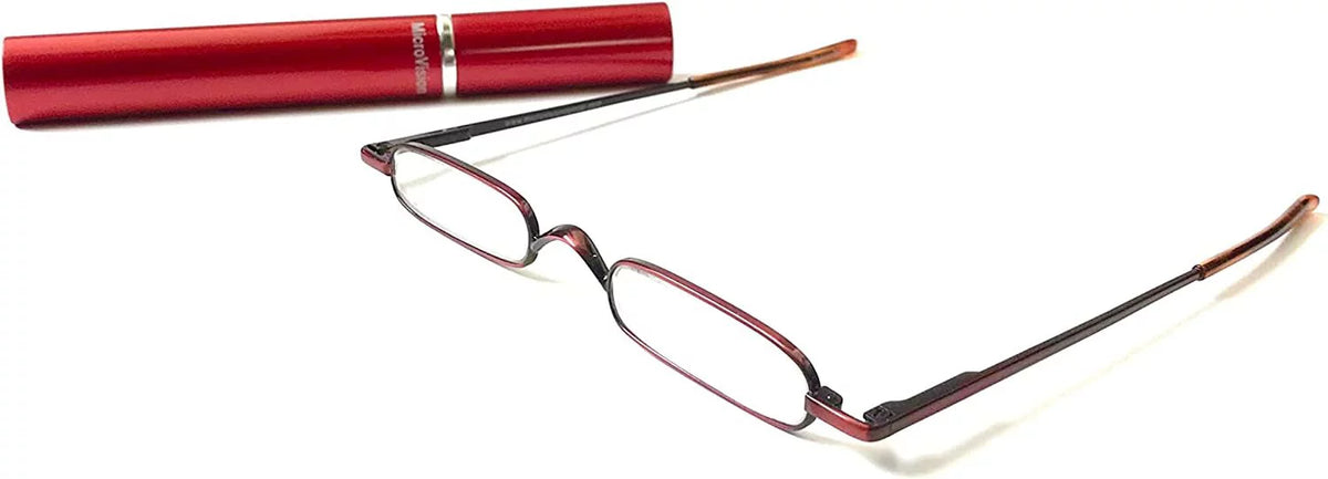 Mini Reader Reading Glasses With Tube Case H589