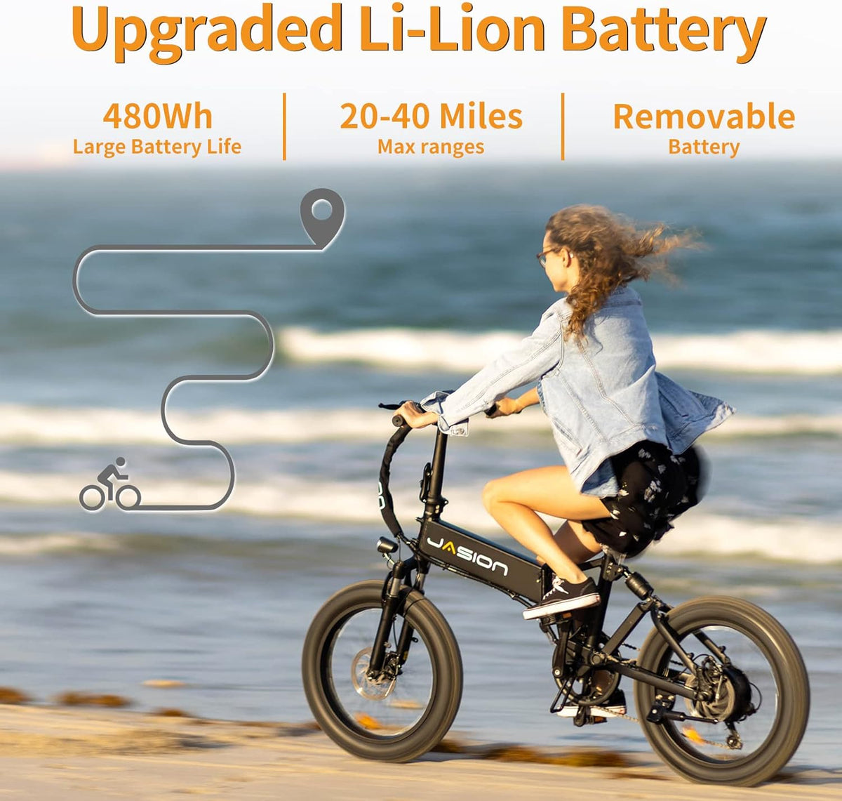 20" Fat Tire Folding Electric Bike A2634