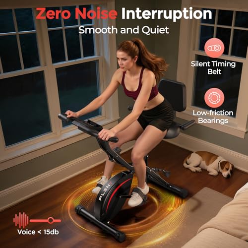 5 IN 1 Folding Exercise Bike with 6.6 LBS Flywheel Y4585