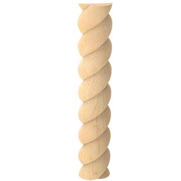 Cherry Half Round Rope Cabinet Molding Z8832