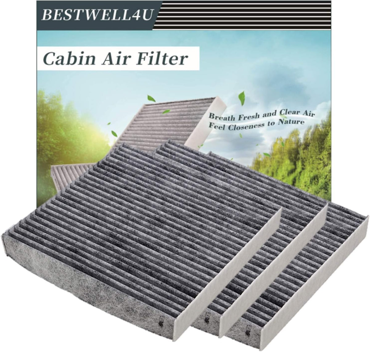 White Cabin Air Filter 3 Pack O657438