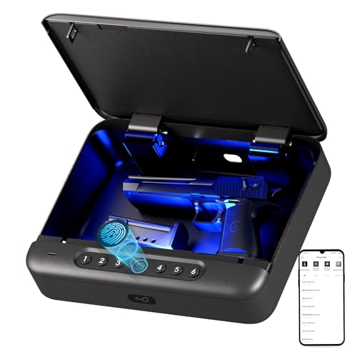 Biometric Gun Safe with Fingerprint or Keypad U558