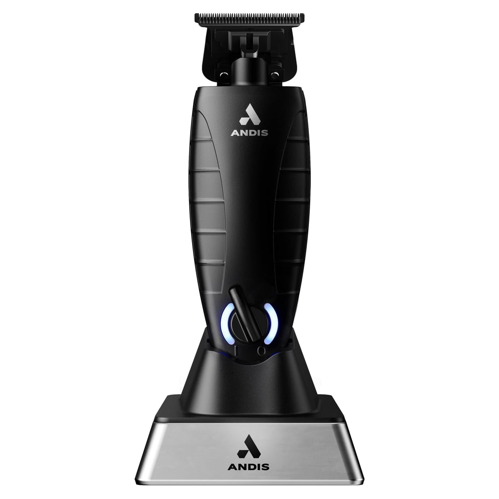 Black Cordless Electric Beard & Hair Trimmer with Charging Stand V746