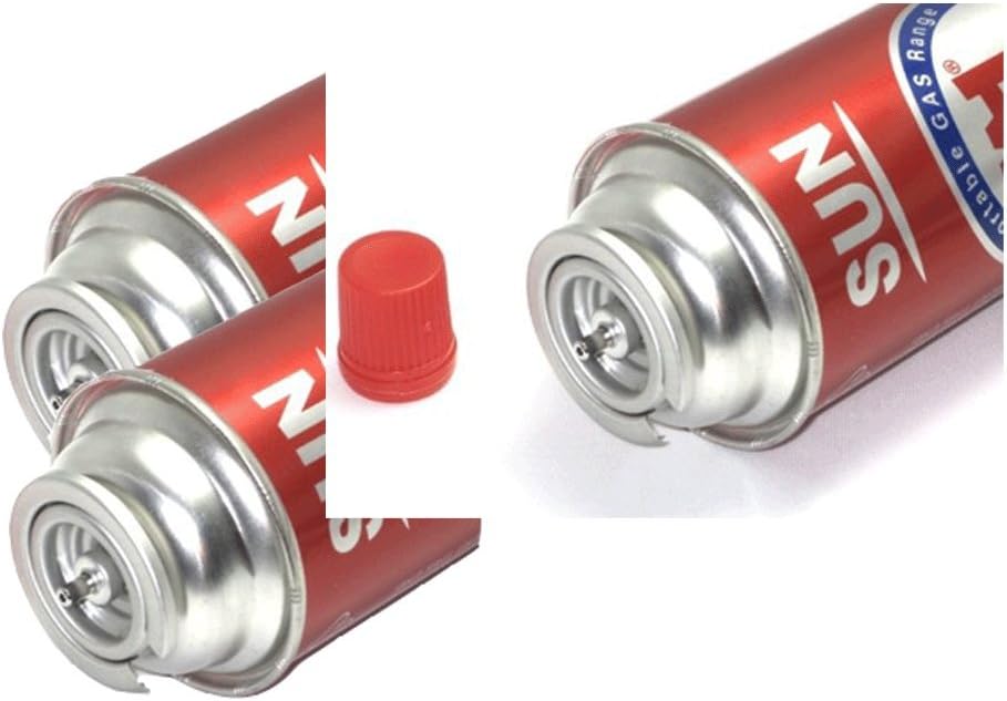 3 Pack Butane Refill Fuel Gas Can Cartridge 8oz T684