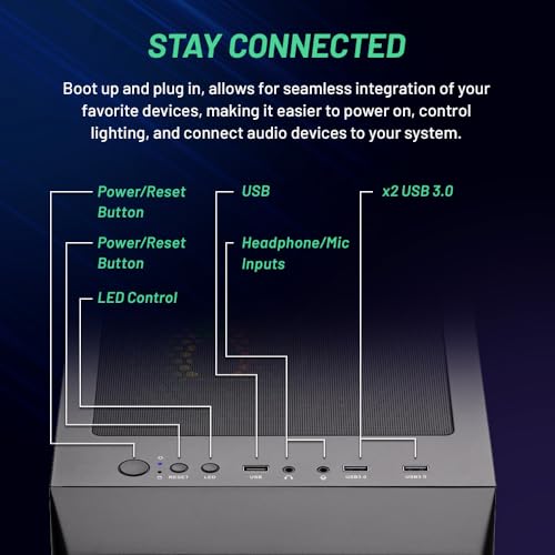 Black Gaming PC Desktop B79898