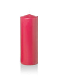 Set of 12 Pink Pillar Candles B787060