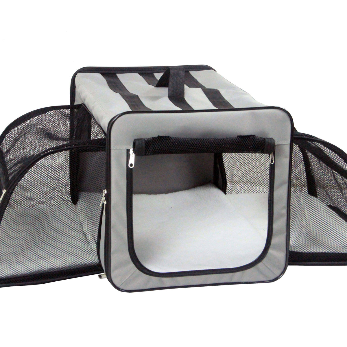 Khaki Small Folding Wire Pet Crate K13300