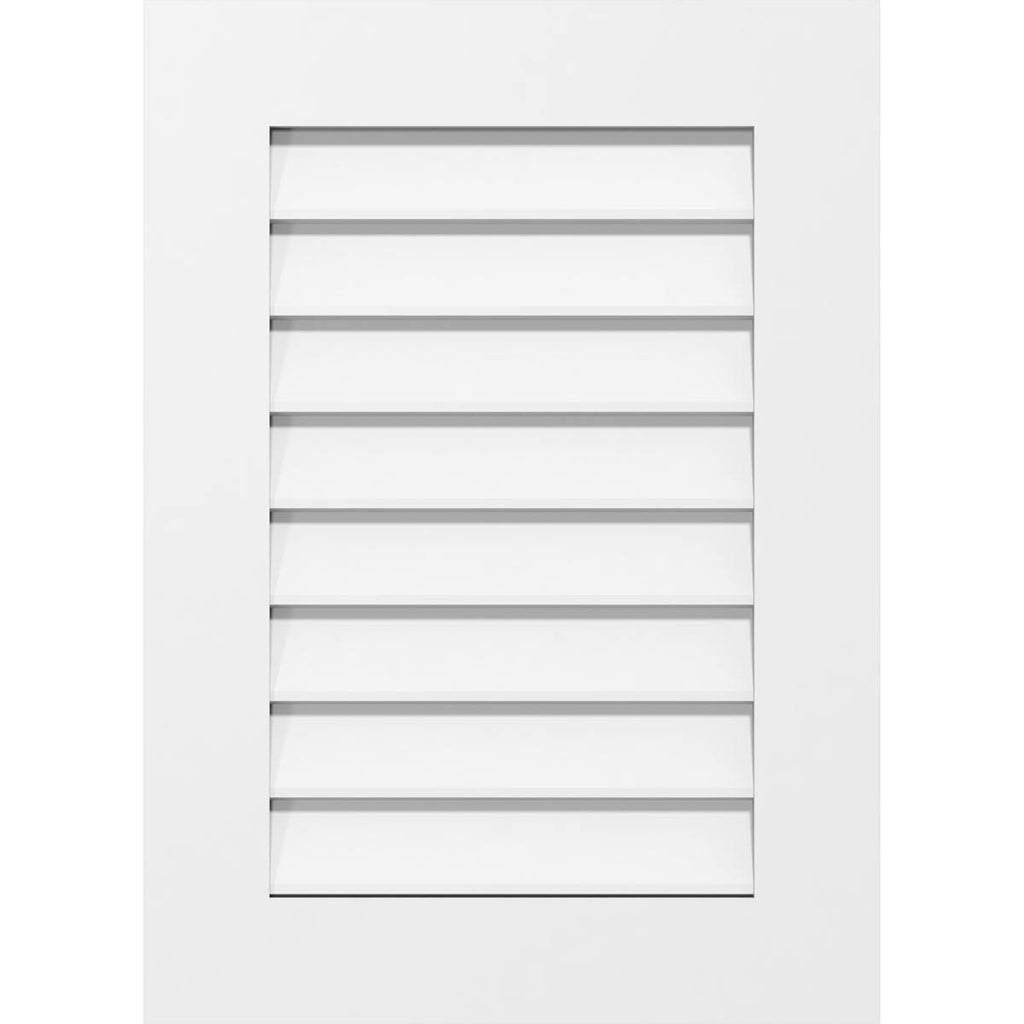 Vertical Surface Mount PVC Gable Vent H843463