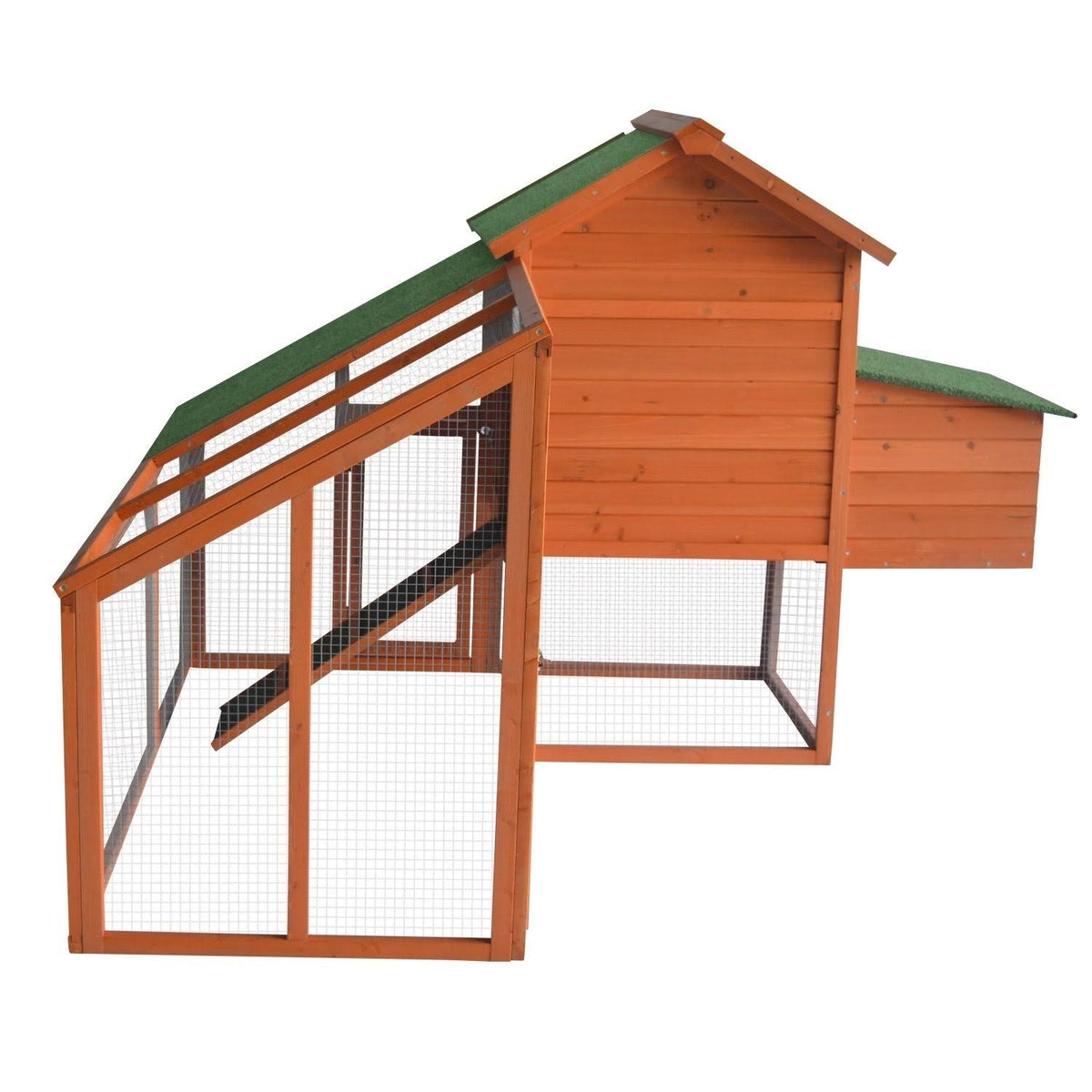 Large Wooden Chicken Coop V60382