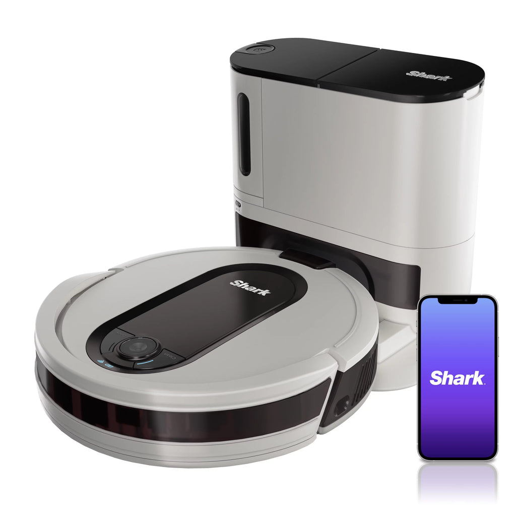 White Robot Vacuum with Self-Empty Base L802