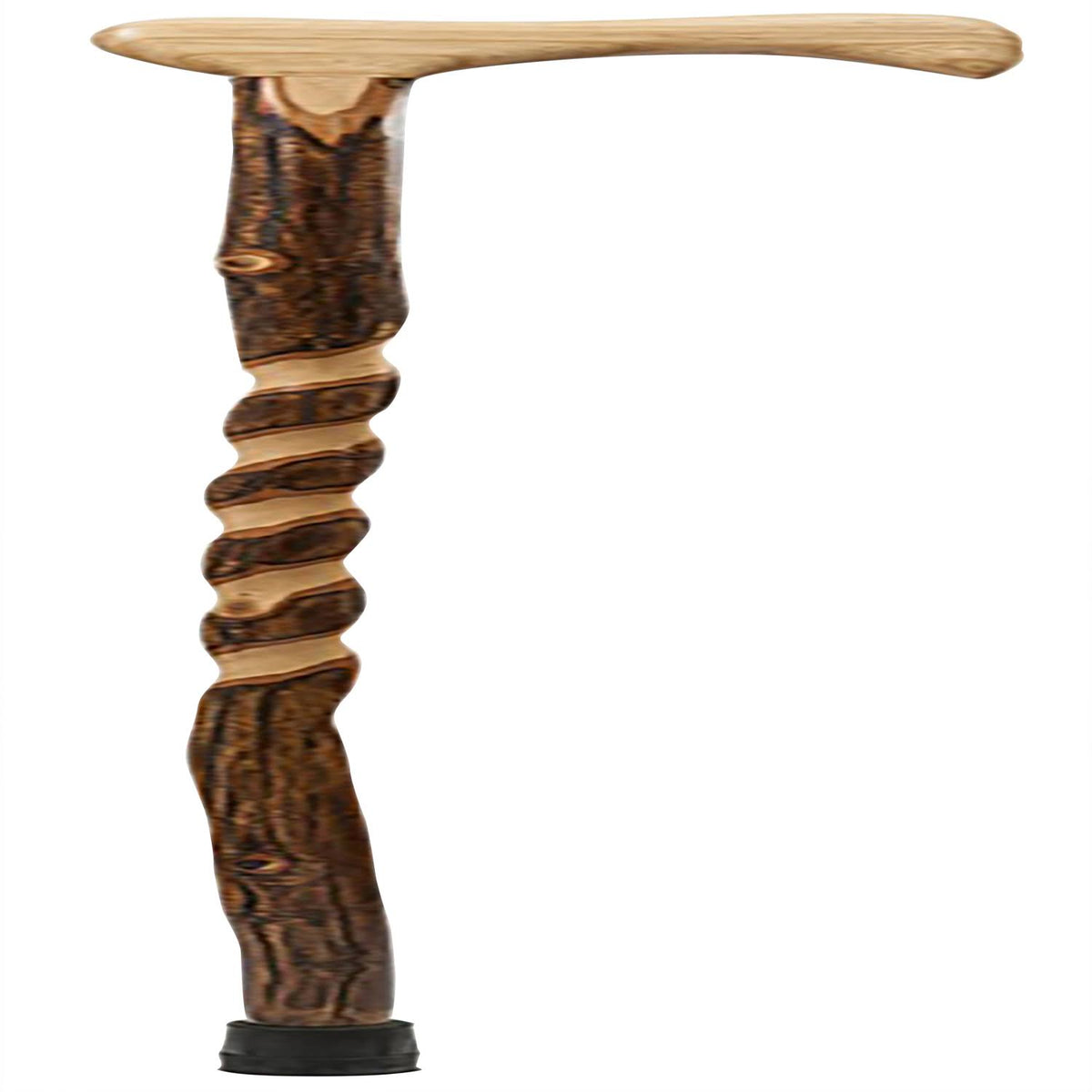 37x22 Twisted Hickory Walking Cane W923