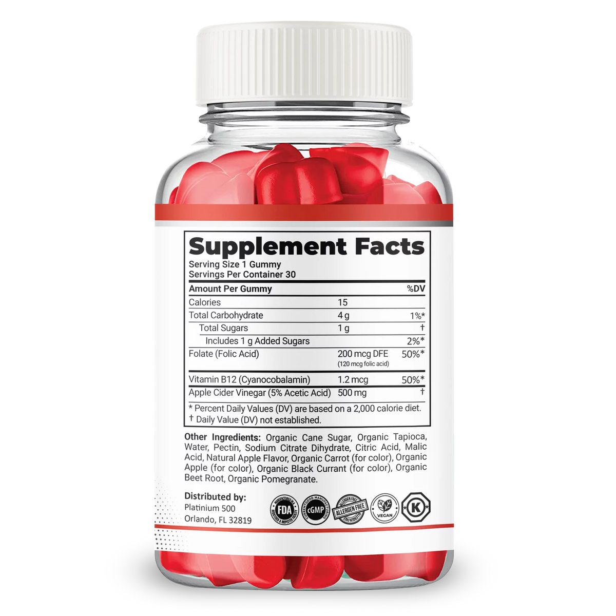 Keto Gummies Weight Loss Supplement (5 Pack) B5979