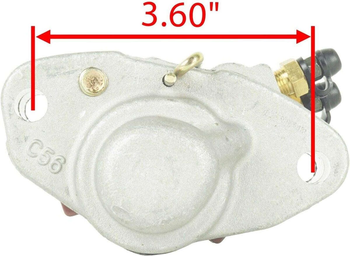 Front and Rear Brake Caliper with Brake Pads Y9097
