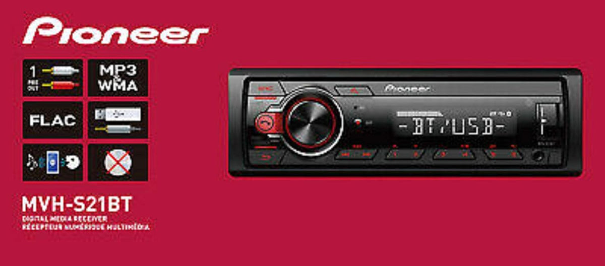 Single DIN Bluetooth Car Stereo Receiver E723