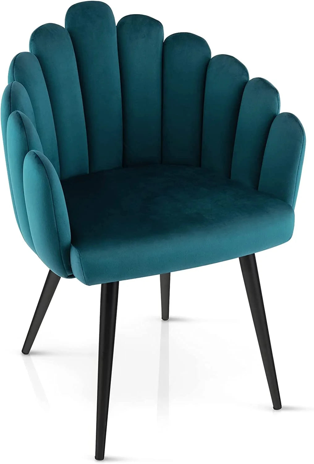 Gray Velvet Accent Dining Chair E265