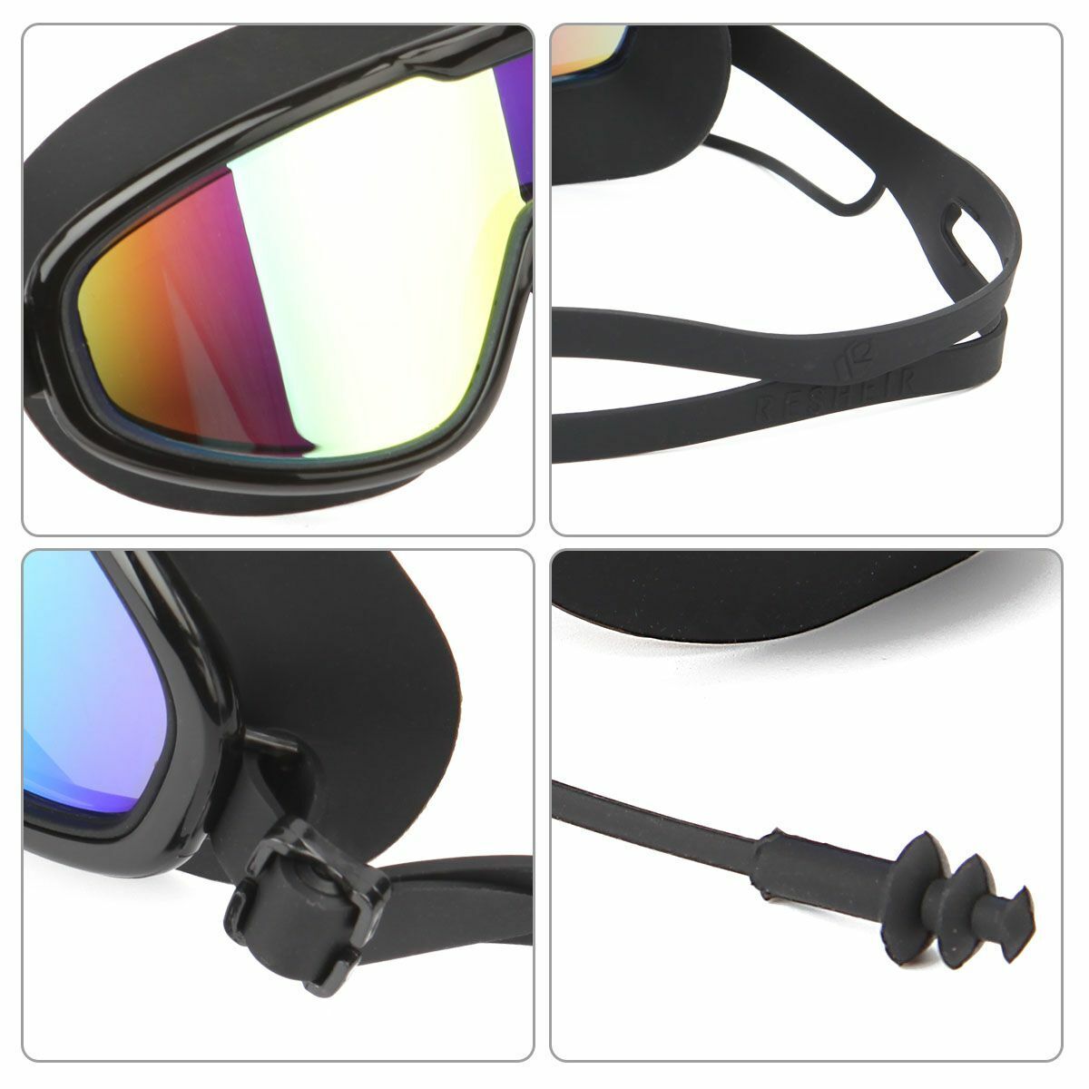 Swimming Goggles Anti-Fog UV Protection Diving Snorkeling Z750909