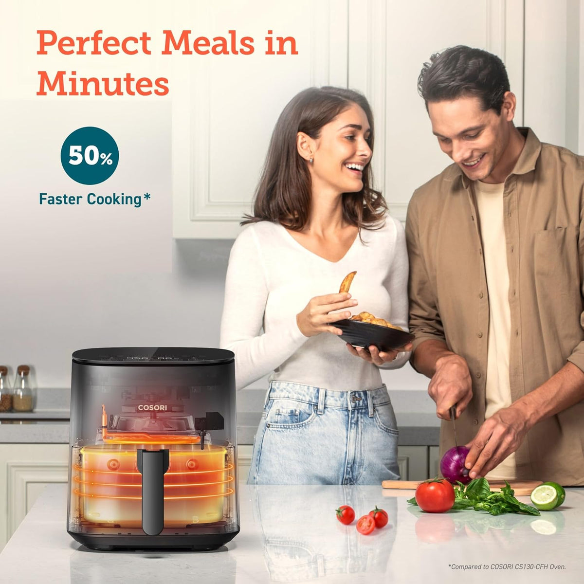 5-Qt Airfryer Toaster Oven Combo E9945