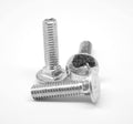 22 x 8 1/2 Coarse Thread A307 Grade A Zinc Plated Carriage Bolt T3563