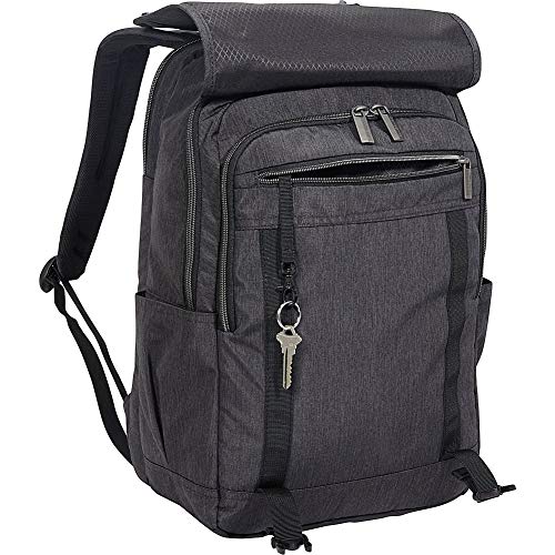 Charcoal Heather Laptop Backpack Q13845