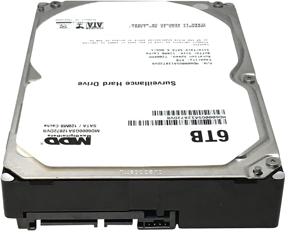 6TB 7200RPM 128MB Cache SATA 3.5 Internal Hard Drive D9756