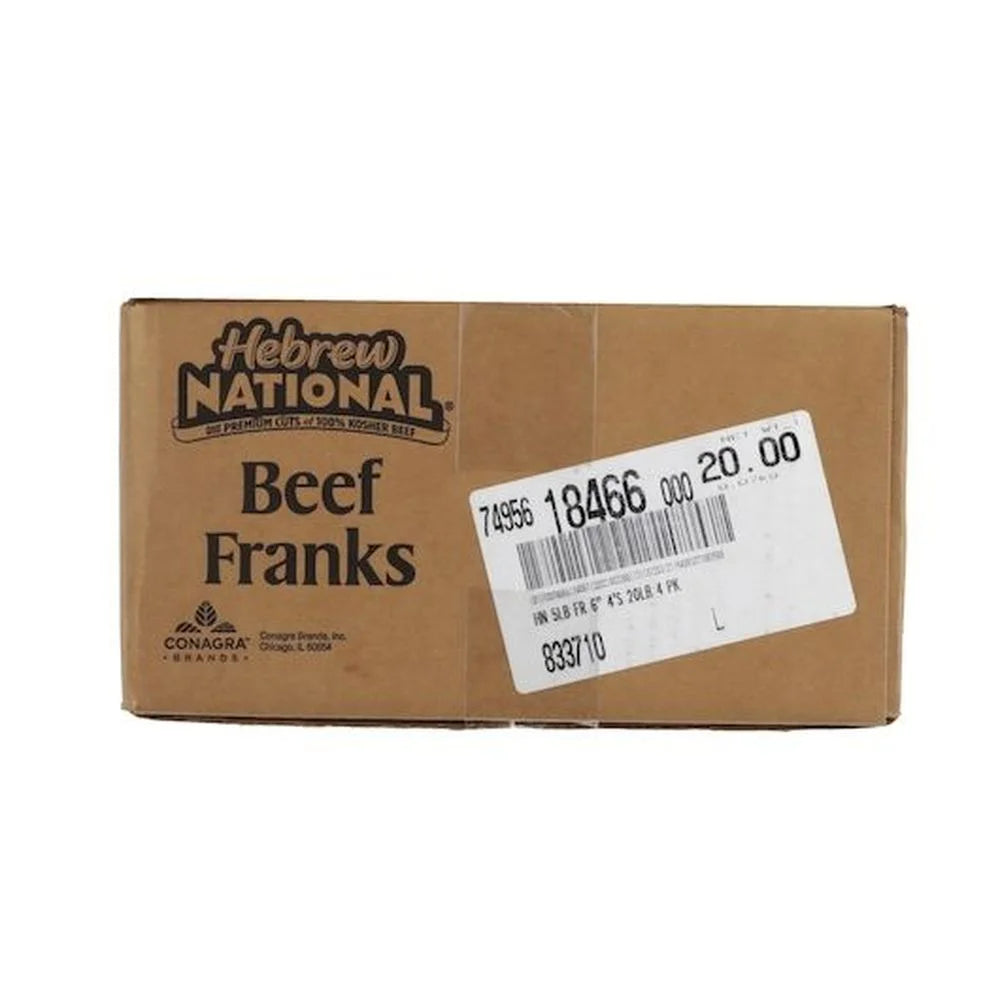 4:1 Beef Frank, 5 Pound R7134