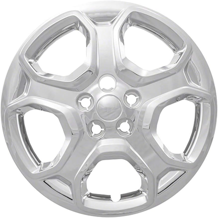 Set of 4 Chrome 5 Spoke 17 Wheel Covers V251814