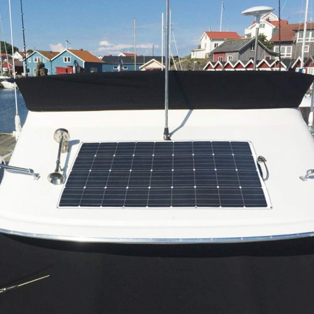 100W Flexible Solar Panel 12V System Kit with 10A Charge Controller B323
