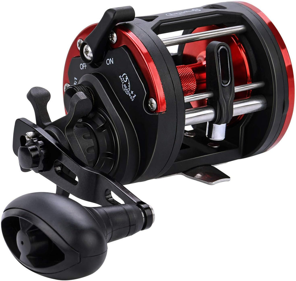 Level Wind Conventional Fishing Reel Graphite Body C45583