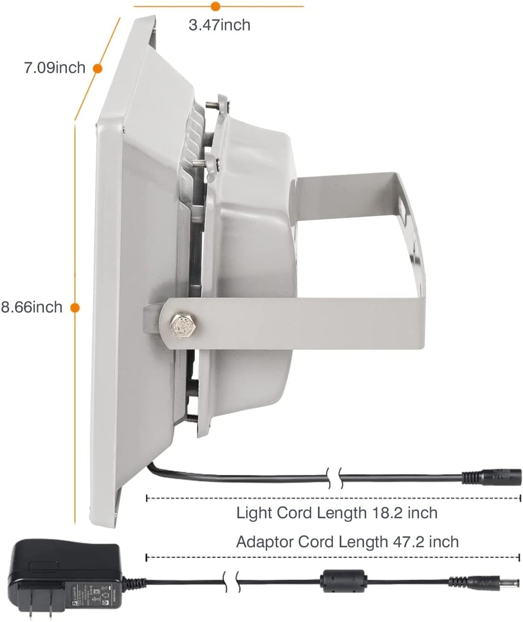 IR Illuminator 850nm 30-LEDs Waterproof Metal Housing U299