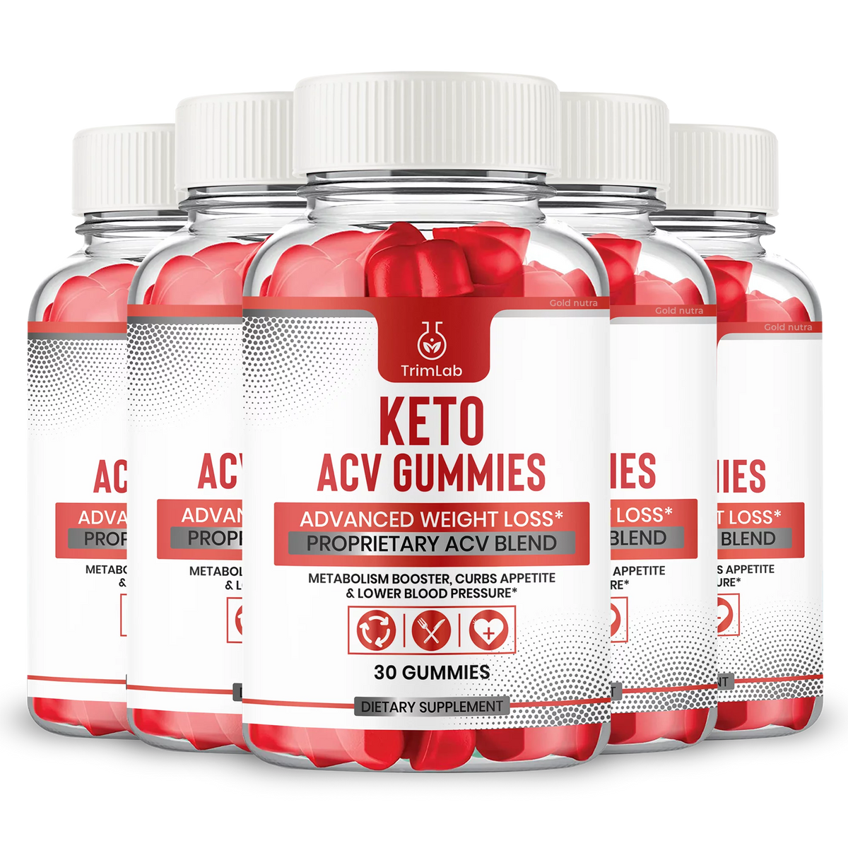 Keto Gummies Weight Loss Supplement (5 Pack) B5979