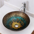 Tempered Glass Bathroom Vessel Sink O852500