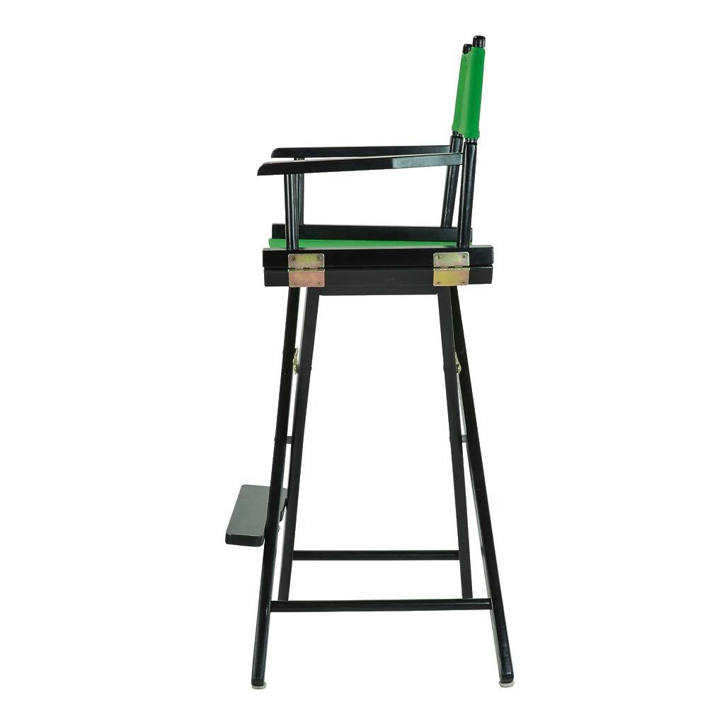 Director's Chair Black Frame Green Canvas F7213