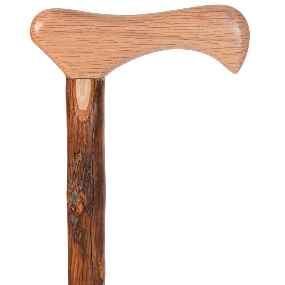 37x22 Twisted Hickory Walking Cane W923