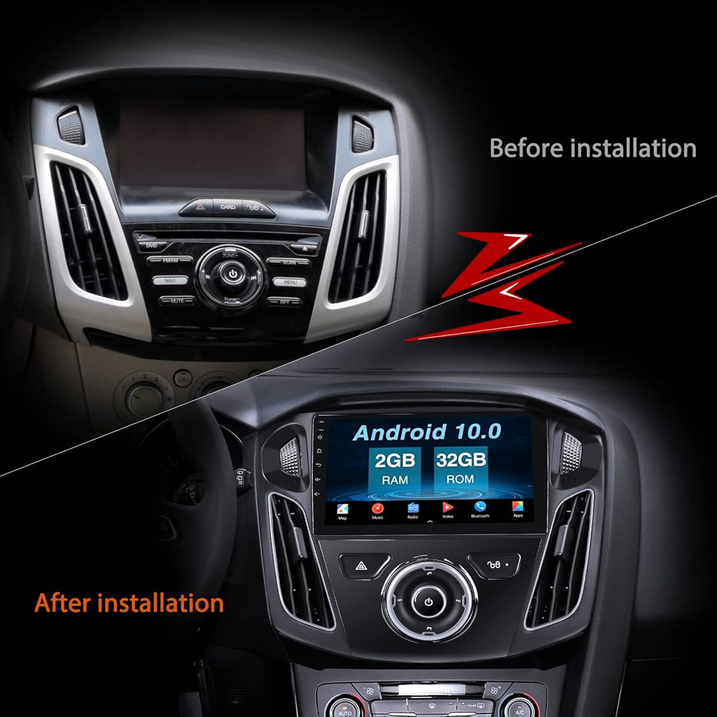 Android 10 Car Radio 9 inch IPS Touch Screen CarPlay Bluetooth C228