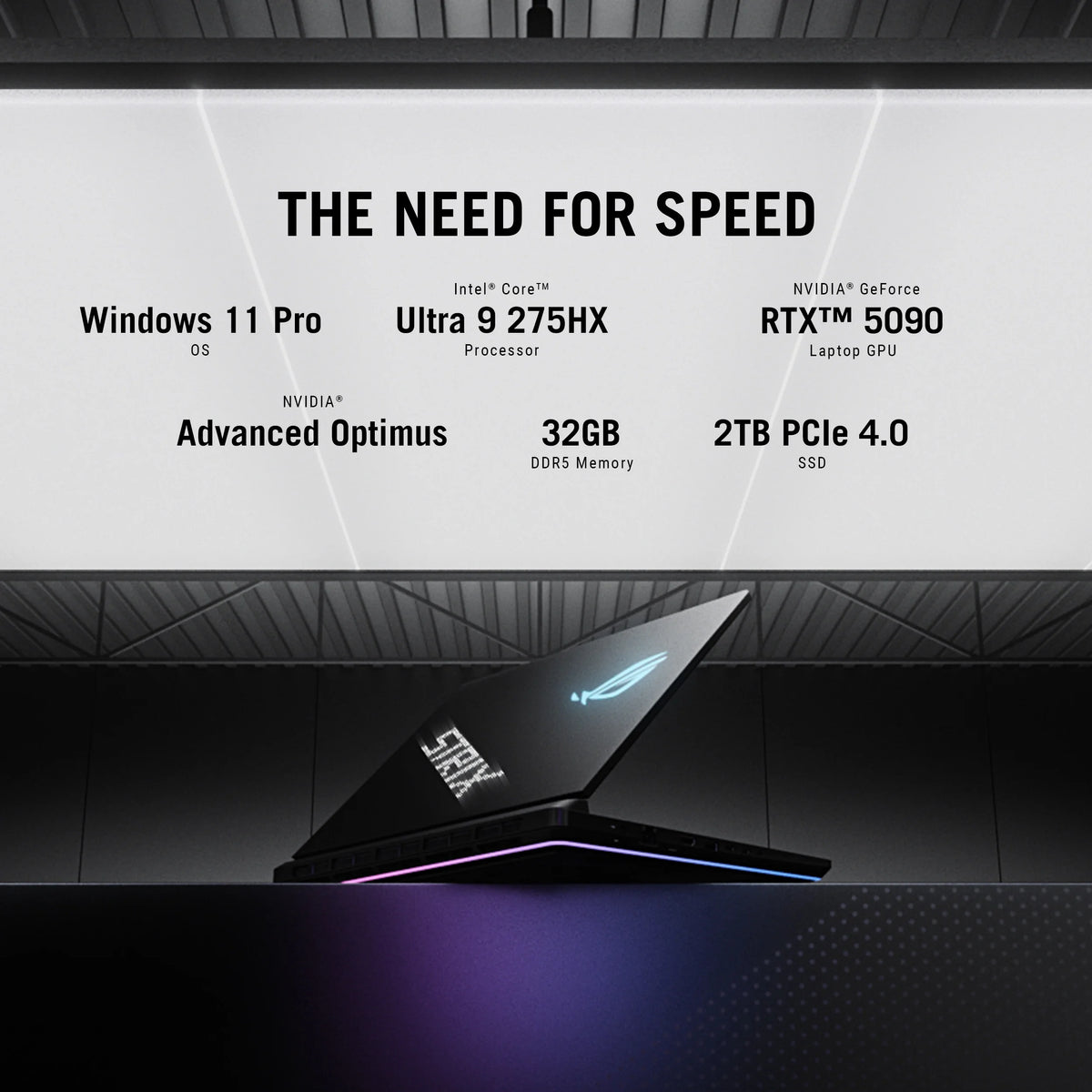 18in 240Hz Mini LED WQXGA Gaming Laptop C2123