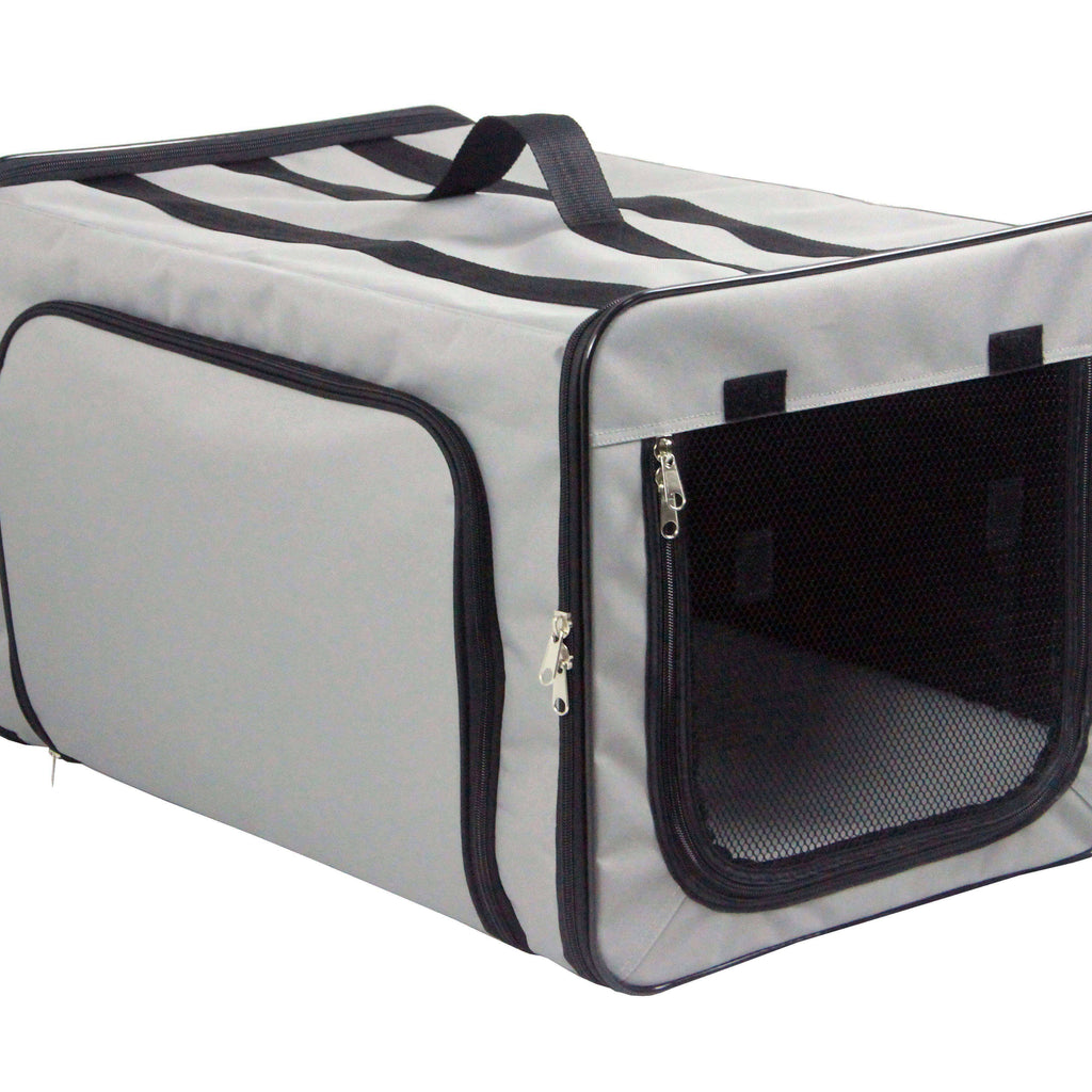 Khaki Small Folding Wire Pet Crate K13300