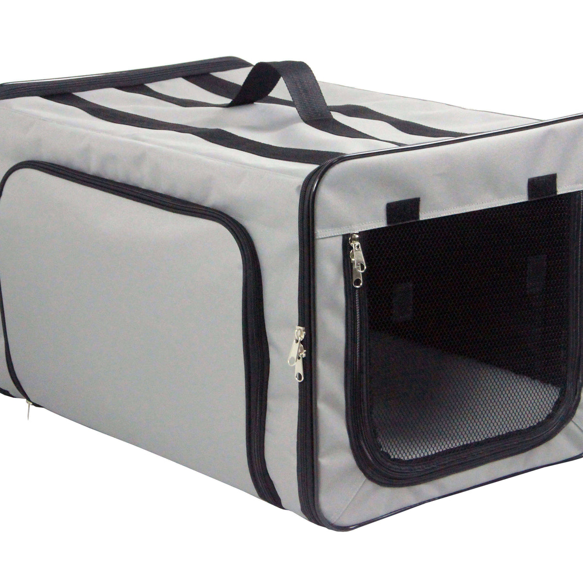 Khaki Small Folding Wire Pet Crate K13300