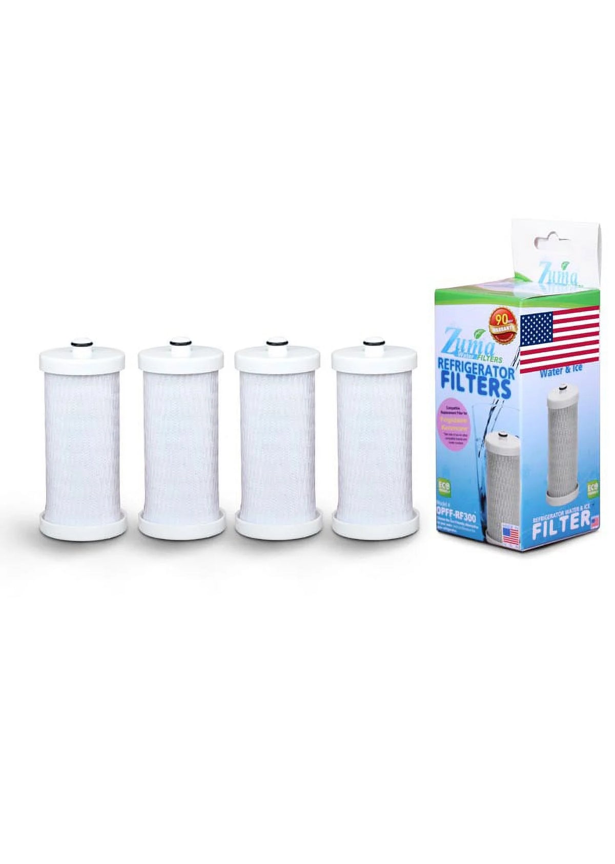 Water and Ice Filter, 4 Pack F284