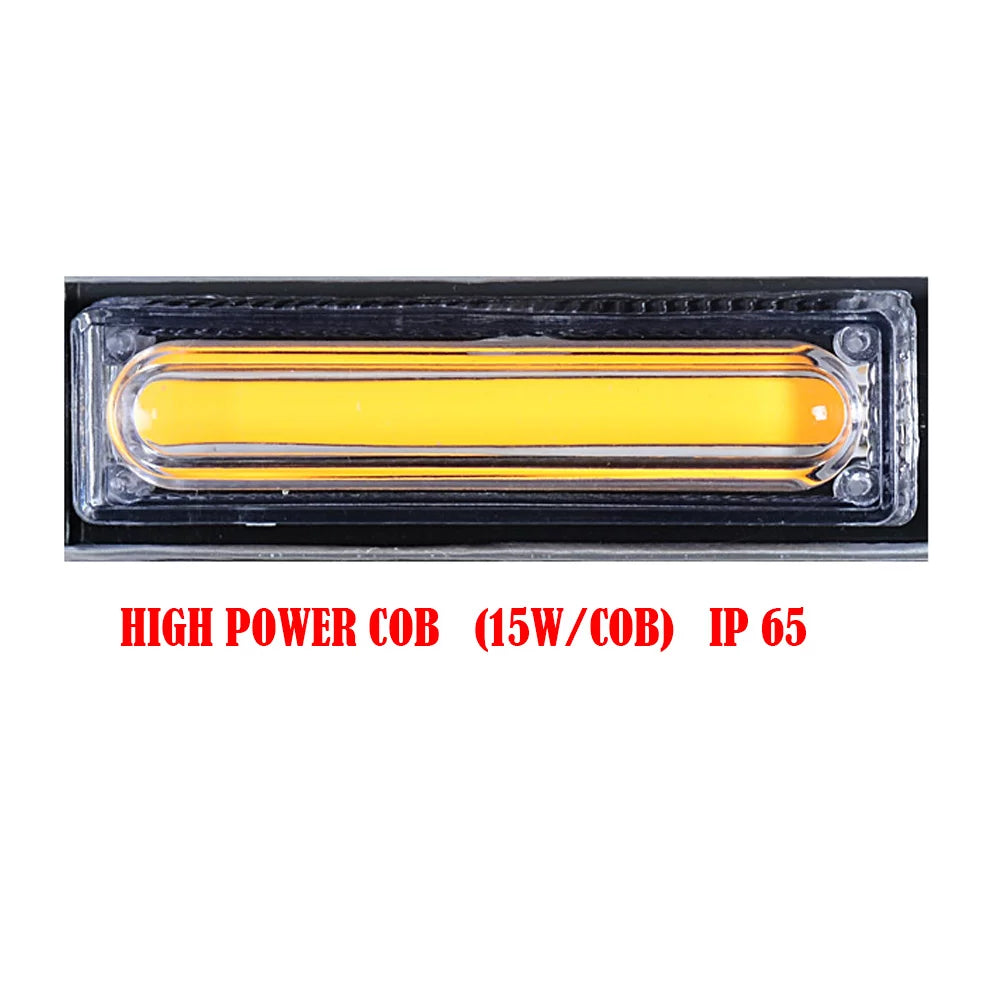 47 Inch 330W Amber LED Warning Light Bar A7787