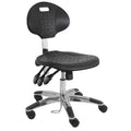 Black Urethane Stools with Aluminum Base N466553