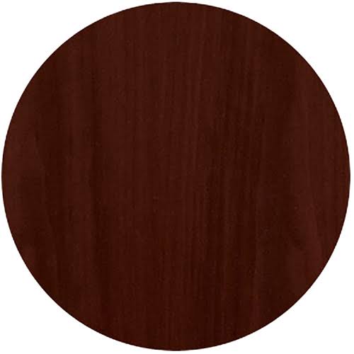 Mahogany 3/4-Height Right Pedestal Credenza Y6060