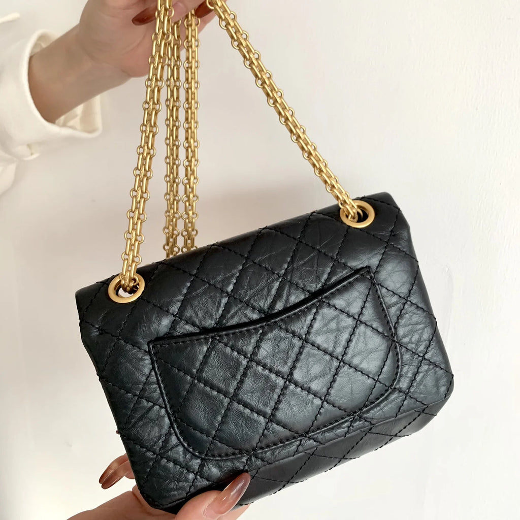 Black Mini 2.55 Handbag K428