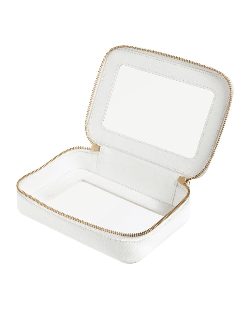 Jetset Case, Leather, Chalk A439156