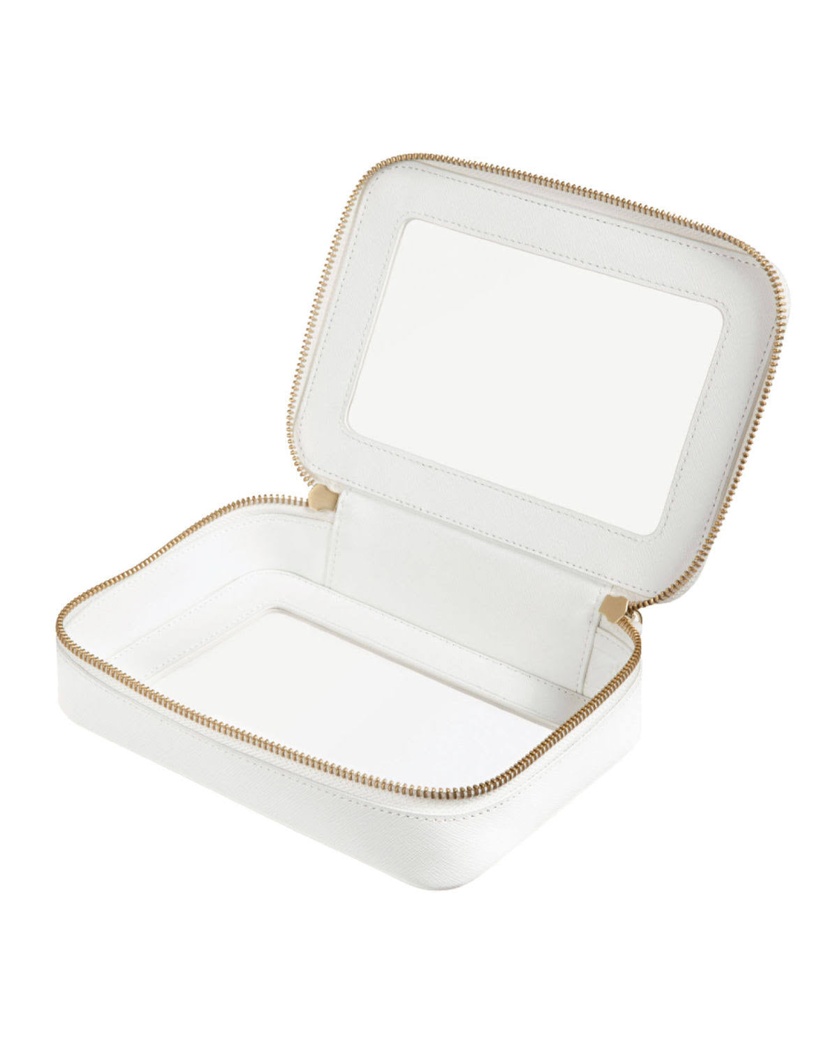 Jetset Case, Leather, Chalk A439156