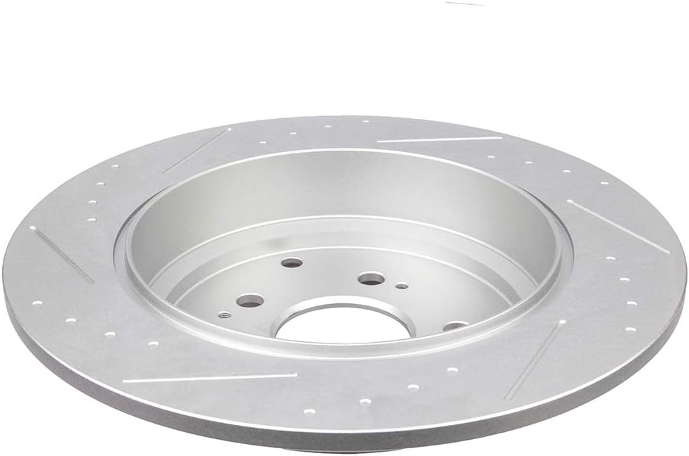 Slotted Brake Rotors Rear Rotors G180436