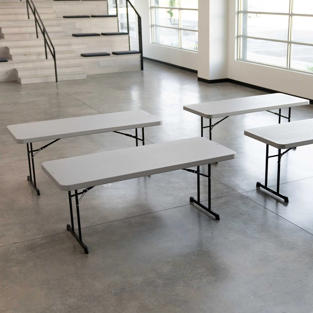 6 Foot Rectangle Folding Table Z7376